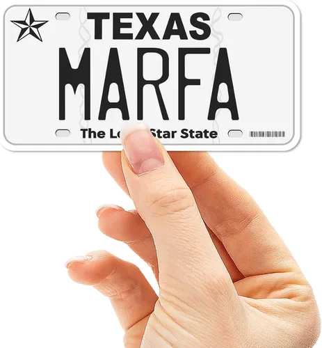 Miniatura 13 de Calcomanía para placa de matrícula de Texas, elige entre más de 50 ciudades de TX, calcomanía para parachoques de Texas para automóvil, calcomanías