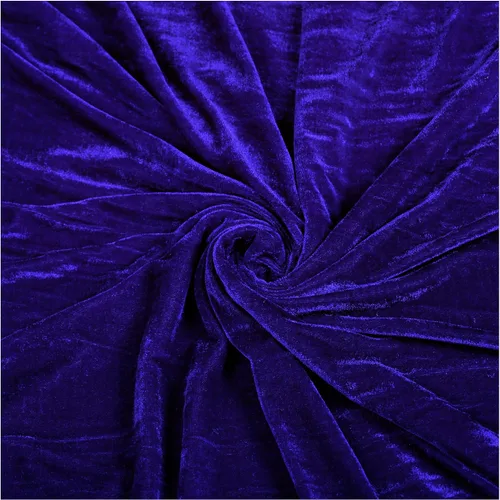 Miniatura 15 de MDS - Paquete de 5 yardas x 60 pulgadas de ancho, tela de terciopelo elástico por yarda para vestidos de boda, costura, tapicería, ropa, disfraces