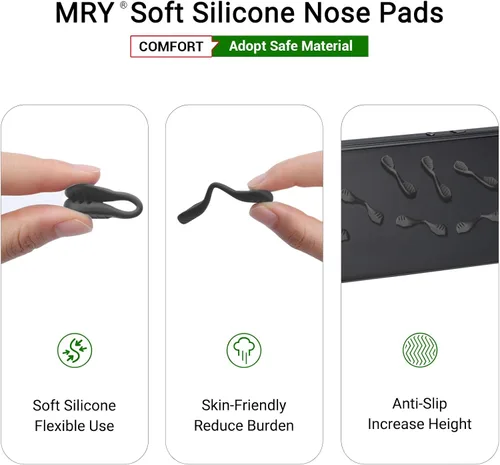 Miniatura 4 de Mryok Almohadilla nasal de repuesto para gafas de sol Oakley Radar Path EV RadarLock