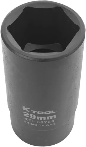 Miniatura 5 de K Tool International 38202 Juego de llaves de vaso de impacto métricas profundas con unidad de 1/2 pulgada para garajes, talleres de reparación
