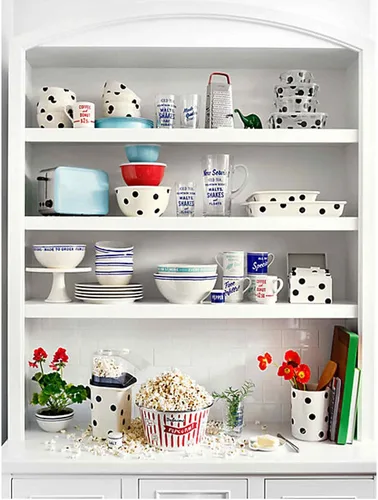 Miniatura 3 de kate spade new york Deco Dot - Juego rectangular de almacenamiento de alimentos (2 piezas)