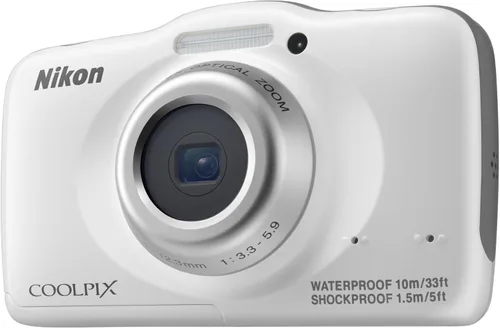 Miniatura 6 de Nikon COOLPIX S32 Cámara digital compacta a prueba de golpes impermeable - blanco