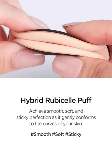 Miniatura 5 de JUNG SAEM MOOL Puff de cojín de cobertura natural para ajuste suave con forma redonda 5.3 cm