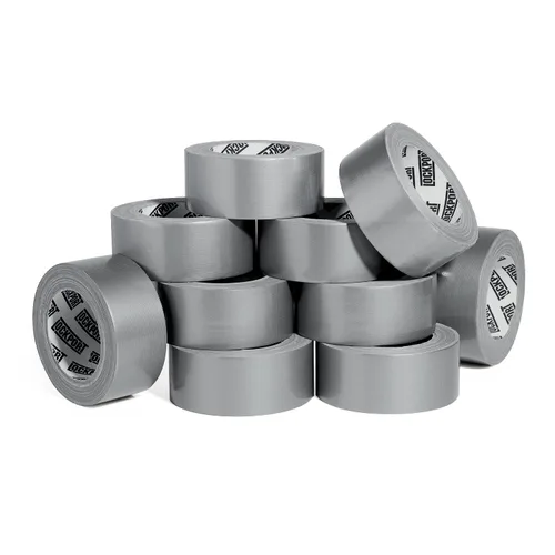 Miniatura 11 de Lockport Cinta de Conducto Plateada - Paquete Multi de 6 Rollos - 27.4 metros x 5 cm - Cinta de Conducto Fuerte Resistente - Impermeable - Sin