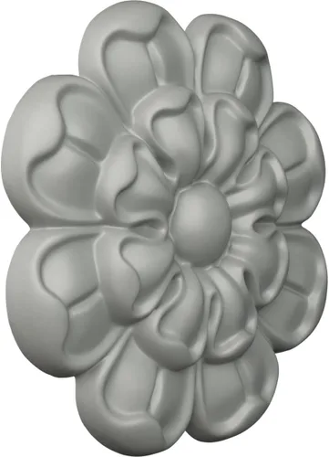 Miniatura 2 de Ekena Millwork ROS05X05BO Brontes Roseta Redonda, 5"OD x 5/8"P, Imprimado