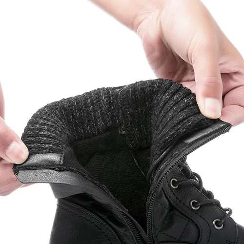 Miniatura 4 de GLOBALWIN - Botines al tobillo para mujer, botas a la moda estilo combate