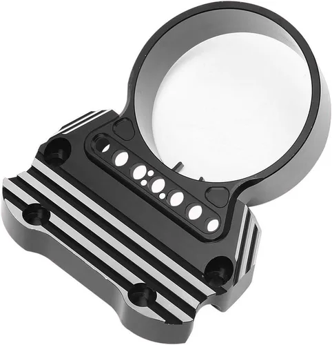 Miniatura 2 de Soporte de instrumento negro para motocicleta, con cubierta de reubicación del velocímetro para Harley Sportster XL883 Custom Low 1200