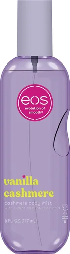 Miniatura 12 de eos Spray corporal de cachemira, granada y frambuesa, spray corporal para mujeres, niebla para el cabello, afrutada, hidratante, ácido hialurónico