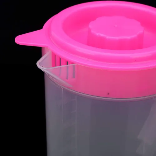 Miniatura 2 de Aislor Plastic Straining gallon pitcher,Dishwasher Safe Pink 1500ml