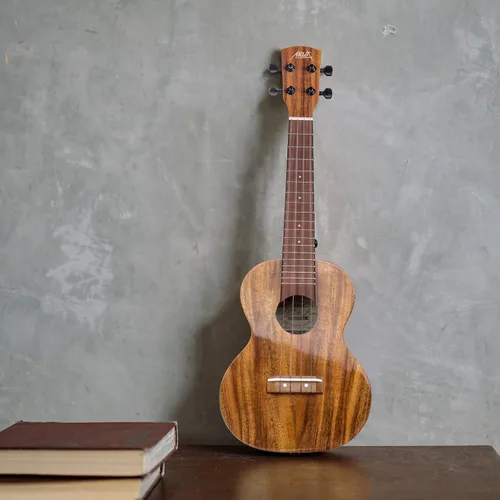 Miniatura 9 de AKLOT Ukelele de acacia completamente sólido, ukelele con tono súper cálido para profesionales, principiantes y adultos, kit con cursos en línea