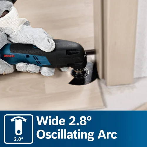 Miniatura 12 de Bosch GOP12V-28N 12 V máx EC Herramienta oscilante sin cepillo Starlock® (Herramienta desnuda)