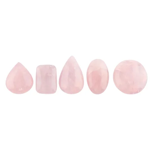 Miniatura 22 de CRYSTALIS Al por mayor 5 piezas de piedra preciosa natural K2 jaspe suelta en bruto, cabujones para hacer joyería, piedras pulidas de chakra