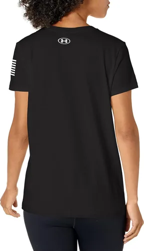 Miniatura 2 de Under Armour Nueva camiseta con logotipo de Freedom para mujer