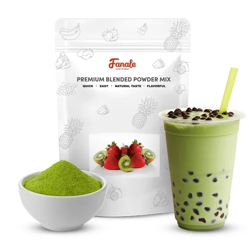 Miniatura 52 de Fanale Té en polvo con leche de azúcar morena Okinawa prémium Polvo saborizante de té de burbujas, perfecto para hornear, batidos y bebidas, 2.2
