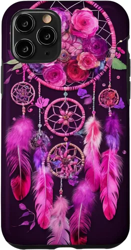 Miniatura 29 de Feather and Flower Dream Catcher Designed Case for iPhone 17