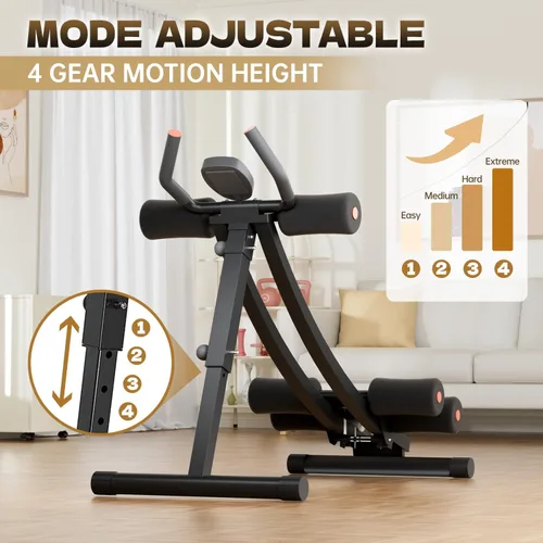 Miniatura 3 de Ab machine, AB trainer machine,workout equipment for Home Gym Strength Training, Ab workout equipment, AB machine for stomach workout, Foldable