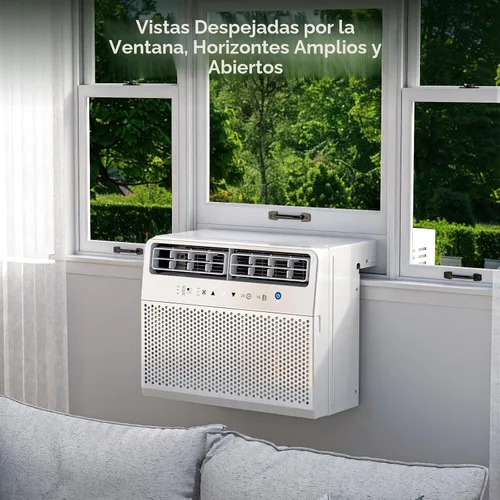 Miniatura 6 de ZAFRO Aire acondicionado de ventana en forma de U de 12,000 BTU que enfría hasta 450 pies cuadrados, unidades de aire acondicionado de ventana 6