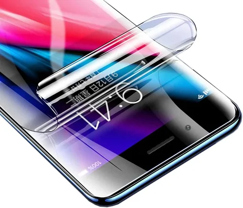 Película protectora de hidrogel de alta sensibilidad para iPhone 13 Pro Max, 2 protectores de pantalla de TPU suave transparente [cobertura