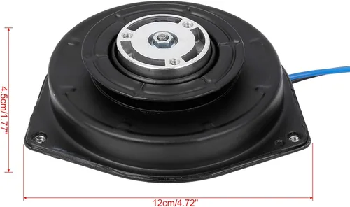 Miniatura 2 de X AUTOHAUX 38616-PWA-J01 38616-R40-A01 A/C condensador radiador motor de ventilador para Honda Fit 2007-2008