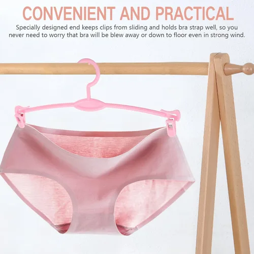 Miniatura 2 de 15 piezas de clips de plástico ropa interior pantalones Simplicity Shop ropa de secado pantalones abrigo con práctico sujetador perchero vestidos