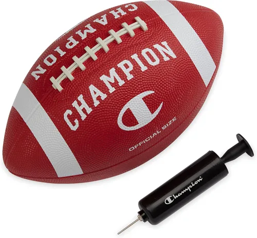 Miniatura 25 de Champion Blitz Fútbol, Fútbol para Todo Clima, Agarre Mejorado, Cubierta de Goma Duradera y Cordones Moldeados, para Deportes y Entrenamiento al