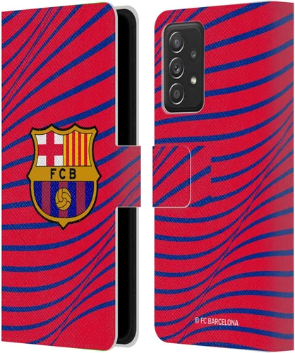 Miniatura 150 de Head Case Designs Funda de piel con licencia oficial del FC Barcelona Barca Crest Graphics para Samsung Galaxy A06 4G