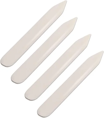 Miniatura 8 de WUTA Carpetas de hueso 100% auténticas, para manualidades, plegables, plegables, plegables, herramienta de manualidades para manualidades, pulir 1