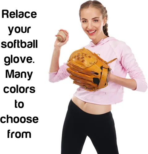 Miniatura 4 de Kit de encaje para guantes de sóftbol y béisbol, reparación de cordones de cuero para guantes de béisbol, relación de lujo, 2 cordones de cuero