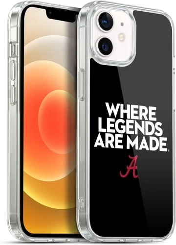 Miniatura 378 de Head Case Designs Funda de gel suave con licencia oficial de la Universidad de Alabama UA Collage compatible con Apple iPhone 13 Pro Max