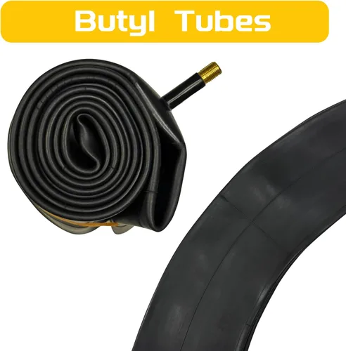 Miniatura 2 de 2 Pcs 20' 26' 20X4.0/4.5/3.5 26X4.0/4.5/3.5 Fat Bike Tube with AV Schrader Valve 2 Tire Levers 20x3.5 20x4.0 20x4.5 26x4.0 26x4.5 EBike Electric