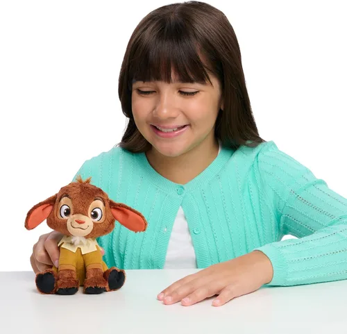 Miniatura 2 de Disney Wish Peluche Parlante Valentino de 5 Pulgadas, Animal de Peluche, Cabra, Felpa Súper Suave, Juguetes para Niños de 2 Años en Adelante por