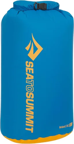 Sea to Summit eVac Bolsa Impermeable, Saco de Compresión con Tapa Enrollable azul (Turkish Tile Blue)