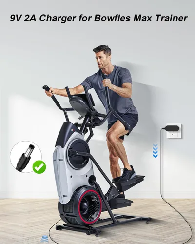 Miniatura 3 de Cable de alimentación de 9 V para Bowflex Max Trainer compatible con Bowflex Max Trainer M5 M3 M7 M8 HVT máquina de cardio, cinta de correr