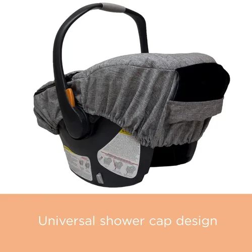 Miniatura 6 de liuliuby Fundas de asiento de coche de invierno para bebé Funda para asiento de coche infantil para bebé Accesorios Doona Toldo de forro polar