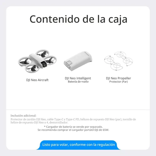 Miniatura 6 de DJI Neo, Minidron con cámara 4K UHD para adultos, dron de 135 g que te sigue, despegue con la palma, seguimiento de sujetos, QuickShots, video