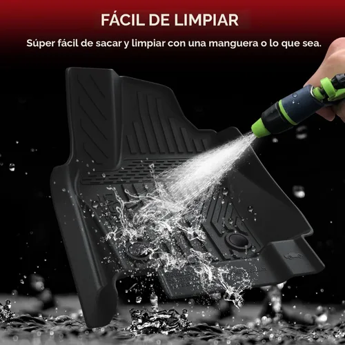 Miniatura 6 de LASFIT Alfombrillas para Toyota Tacoma 2024 2025 2026 doble cabina Auto Tran (no apto para híbridos) para todo tipo de clima, para Tacoma