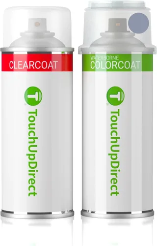 Miniatura 320 de TouchUpDirect 300 Alpine White III - Aerosol de pintura de retoque compatible con BMW Exact Match - Kit esencial Blanco alpino III
