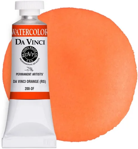 Miniatura 14 de DA VINCI PAINTS Pintura de acuarela para artista profesional, Gamboge (tono), 0.5 fl oz