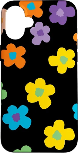 Miniatura 23 de Cute Flower Pattern Multicolor Wildflower Floral Yellow Case for iPhone 17