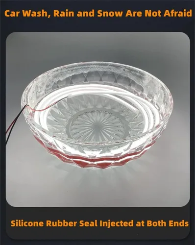 Miniatura 4 de Kit de haz de capó de arranque con escaneo dinámico 2023, tira LED exterior para automóvil, tira de luz LED flexible para capó, tira de luz para Azul