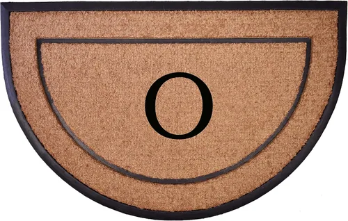 Miniatura 54 de Home & More Calloway Mills - Felpudo con monograma de medio círculo, letra (M, 24 x 36 pulgadas)