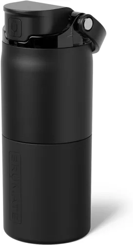 Miniatura 46 de BrüMate Rise - Botella de agua de 18 onzas con popote de silicona cubierto Botella de agua para niños aislada 100% a prueba de fugas Base apta