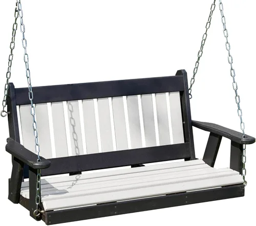 Miniatura 20 de Columpio de polietileno de polietileno de alta densidad de polietileno (PDPE) resistente y duradero, fabricado en Estados Unidos, fabricado en Amish