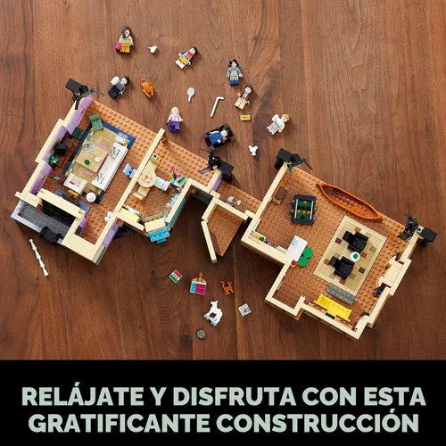 Miniatura 5 de LEGO Icons The Friends Apartments 10292, programa de televisión Friends regalo de la serie icónica, modelo detallado de juego, juego de construcción