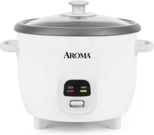Miniatura 11 de Aroma Housewares - Olla para arroz y granos de 1.5 cuartos (ARC-363NGB), negro, 6 tazas cocidas / 3 tazas sin cocinar