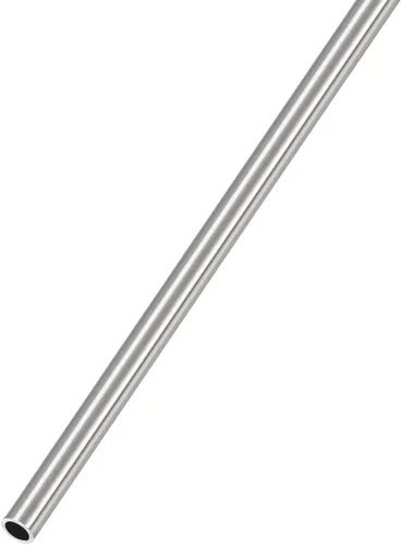 METALLIXITY Tubo de acero inoxidable 304 (0.126 in de diámetro x 0.017 in de pared T x 11.811 in de largo), tubo recto - para muebles del hogar,