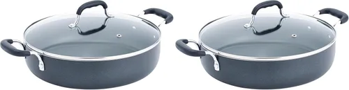 Miniatura 7 de T-fal B36282 Sartén Antiadherente Profunda con Tapa para Uso Diario con Asas Ergonómicas que se Mantienen Frescas Utensilios de Cocina, 12 Pulgadas