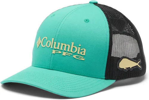 Miniatura 839 de Columbia - Gorra de malla con bandera con árboles unisex para adultos, corona alta