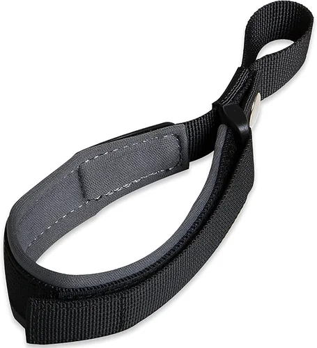 Miniatura 22 de Correa de muñeca ajustable manos libres, paquete de 2 correas de muñeca de tela de buceo suave y cómoda correa de perro para correa retráctil