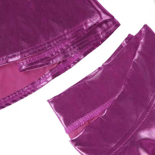 Miniatura 5 de HDE Falda de patinadora circular acampanada y acampanada para mujer